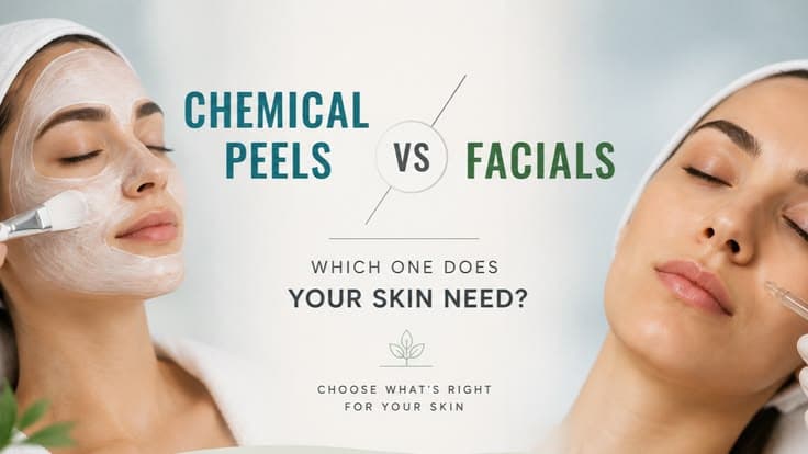 Chemical Peels vs. Facials: Which One Does Your Skin Need?