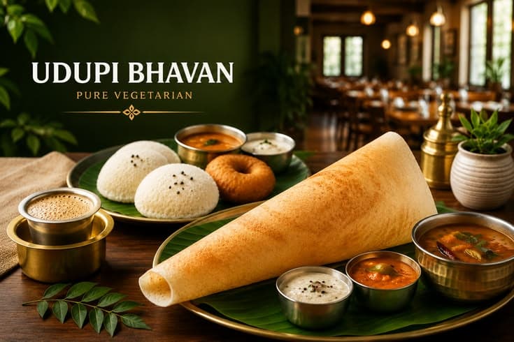 Experience Authentic South Indian Flavours at Udupi Bhavan