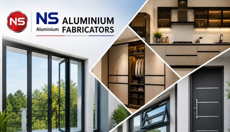NS Aluminium Fabrication – Kalamassery | Premium Kitchen Cupboards, Wardrobes, Doors & Windows